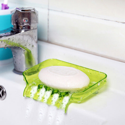 Colorful Creative Soap Dish With Suction Cup Candy Color Soap Dish Soap Holder