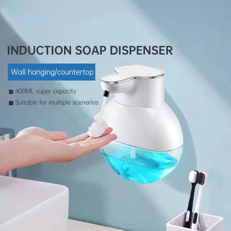 New M8 Automatic Sensing Soap Dispenser Smart Foam Washing Phone Wall Mounted Soap Dispenser Bubble Washing Phone
