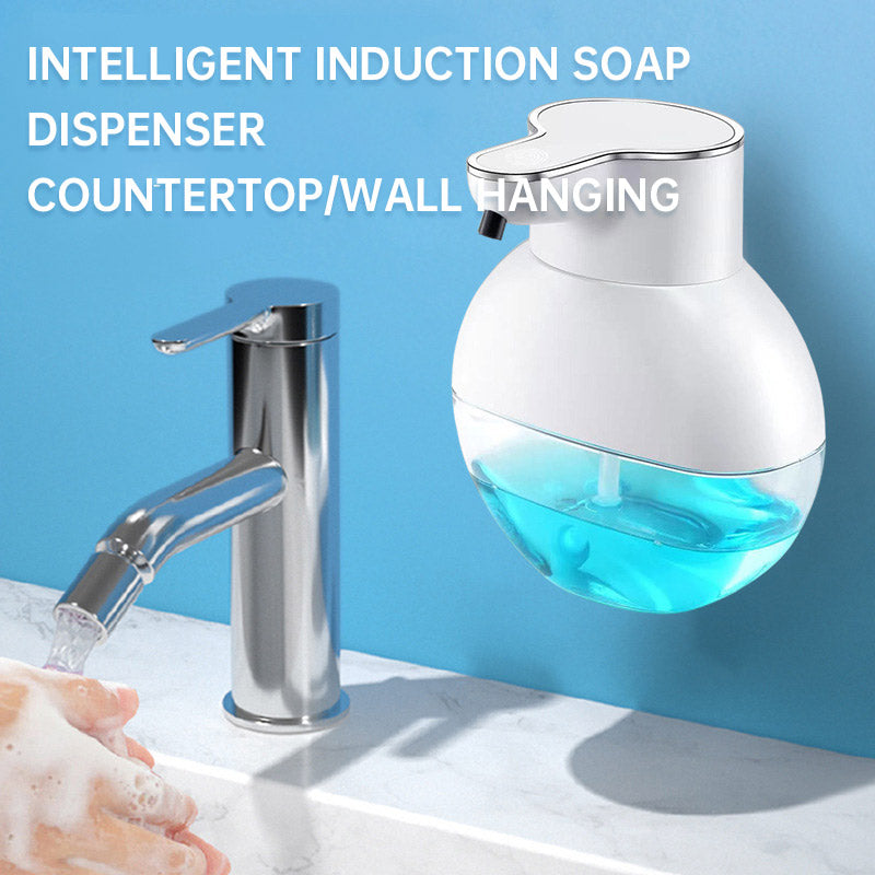 New M8 Automatic Sensing Soap Dispenser Smart Foam Washing Phone Wall Mounted Soap Dispenser Bubble Washing Phone