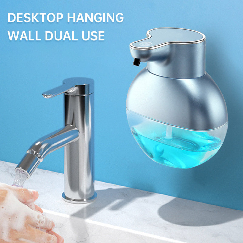 New M8 Automatic Sensing Soap Dispenser Smart Foam Washing Phone Wall Mounted Soap Dispenser Bubble Washing Phone