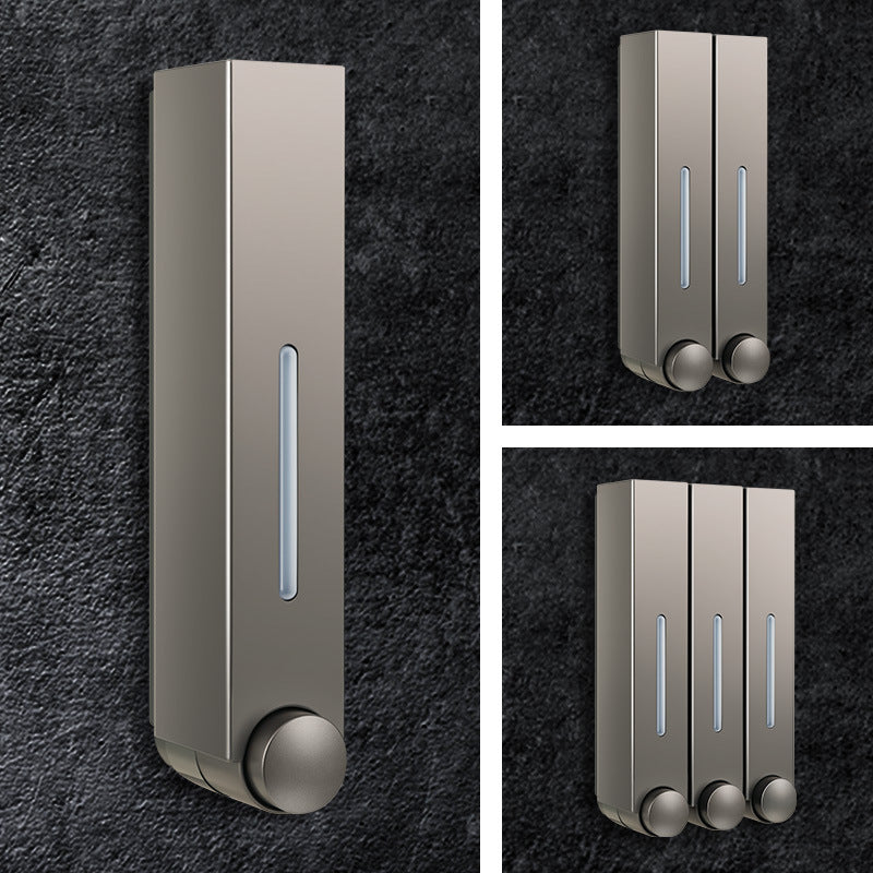 Hotel Kitchen Bathroom Manual Wall-Mounted Soap Dispenser Press Type Liquid Dispenser